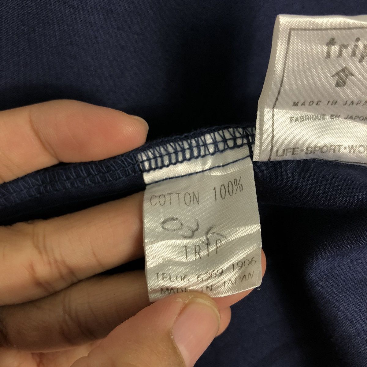 Issey Miyake 📌Vintage Chore Work Blue Jacket Trip Japan Fabric Size US M / EU 48-50 / 2 - 21 Thumbnail