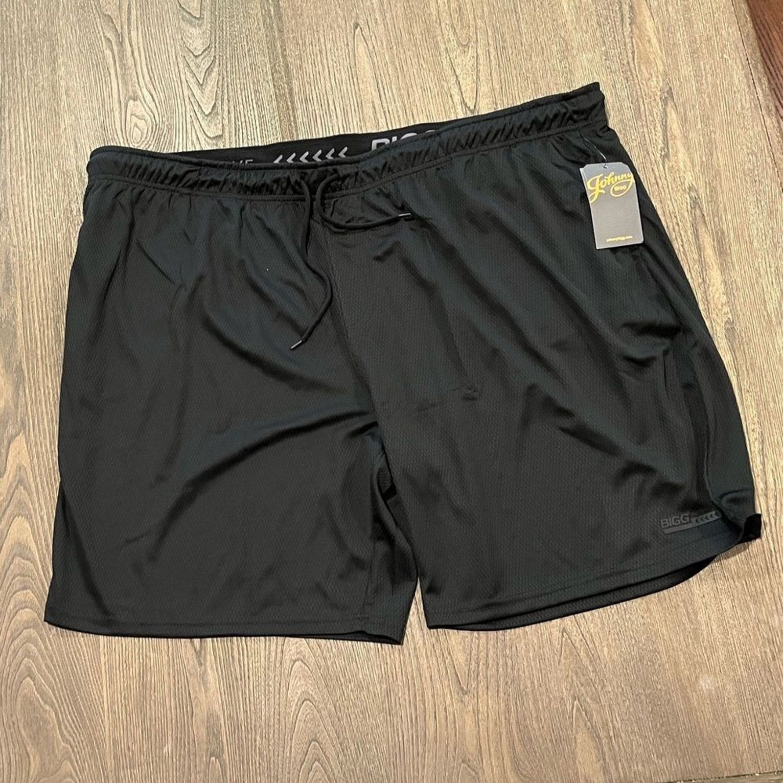 Vintage NWT Johnny Bigg Active Textured Knit Shorts Black Size 5X Size US 44 / EU 60 - 1 Thumbnail