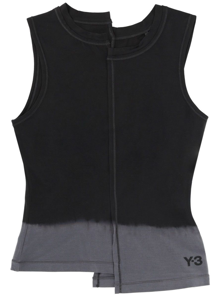 Y-3 Y-3 "DIP DYE" TANK TOP - BLACK Size S / US 4 / IT 40 - 1 Thumbnail
