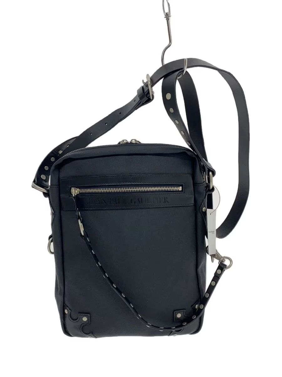 Jean Paul Gaultier Archive Logo Leather Shoulder Bag Size ONE SIZE - 1 Thumbnail