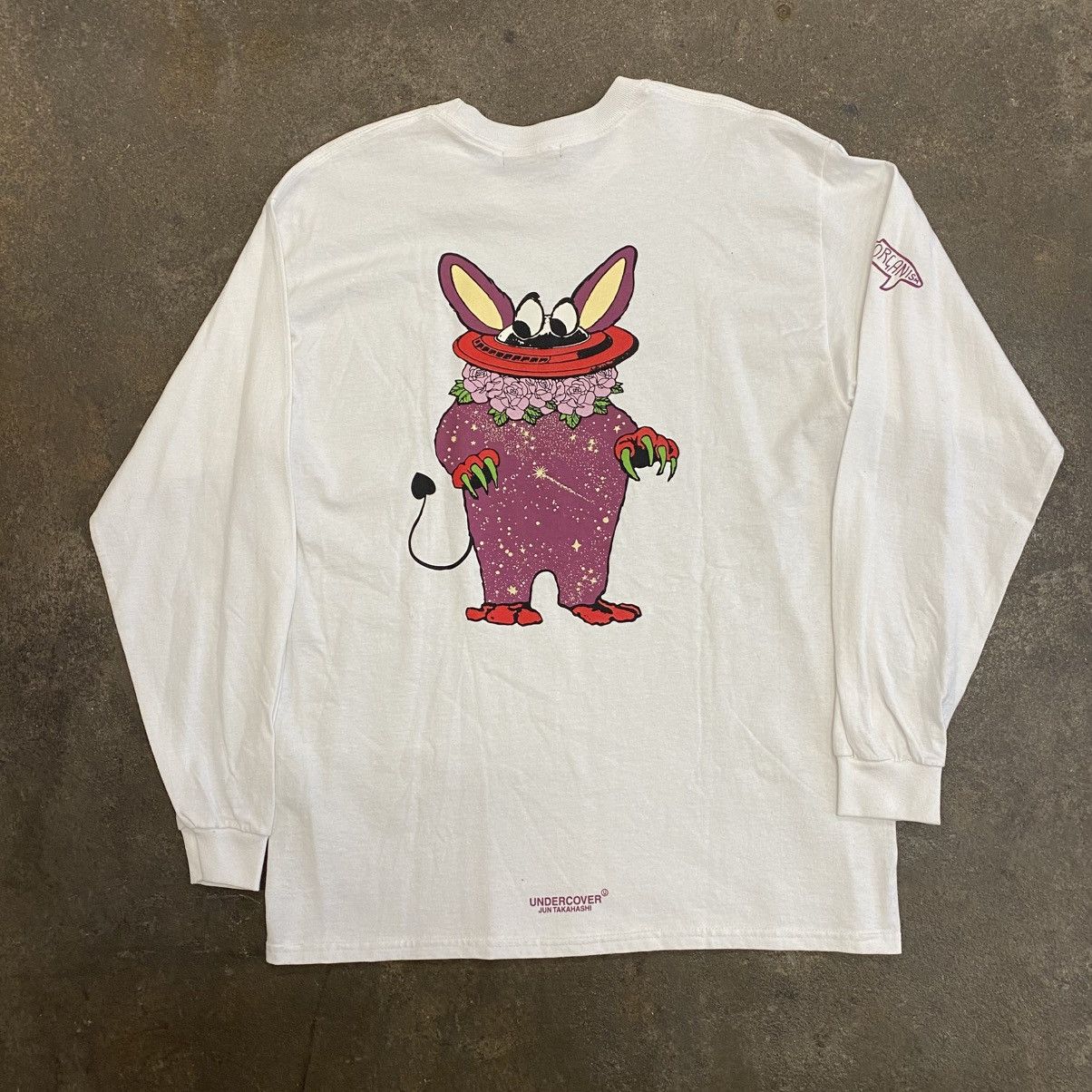 Undercover Undercover Superorganism graphic Longsleeve white tee Tee Size US L / EU 52-54 / 3 - 2 Thumbnail