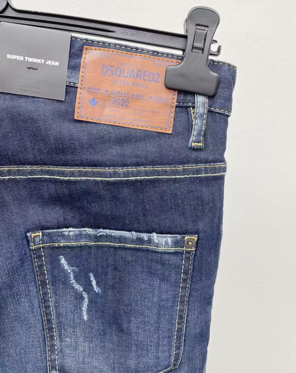 Dsquared2 DSQUARED2 (D2) Stretch Washed Slim Jeans J30 Size US 28 / EU 44 - 7 Thumbnail