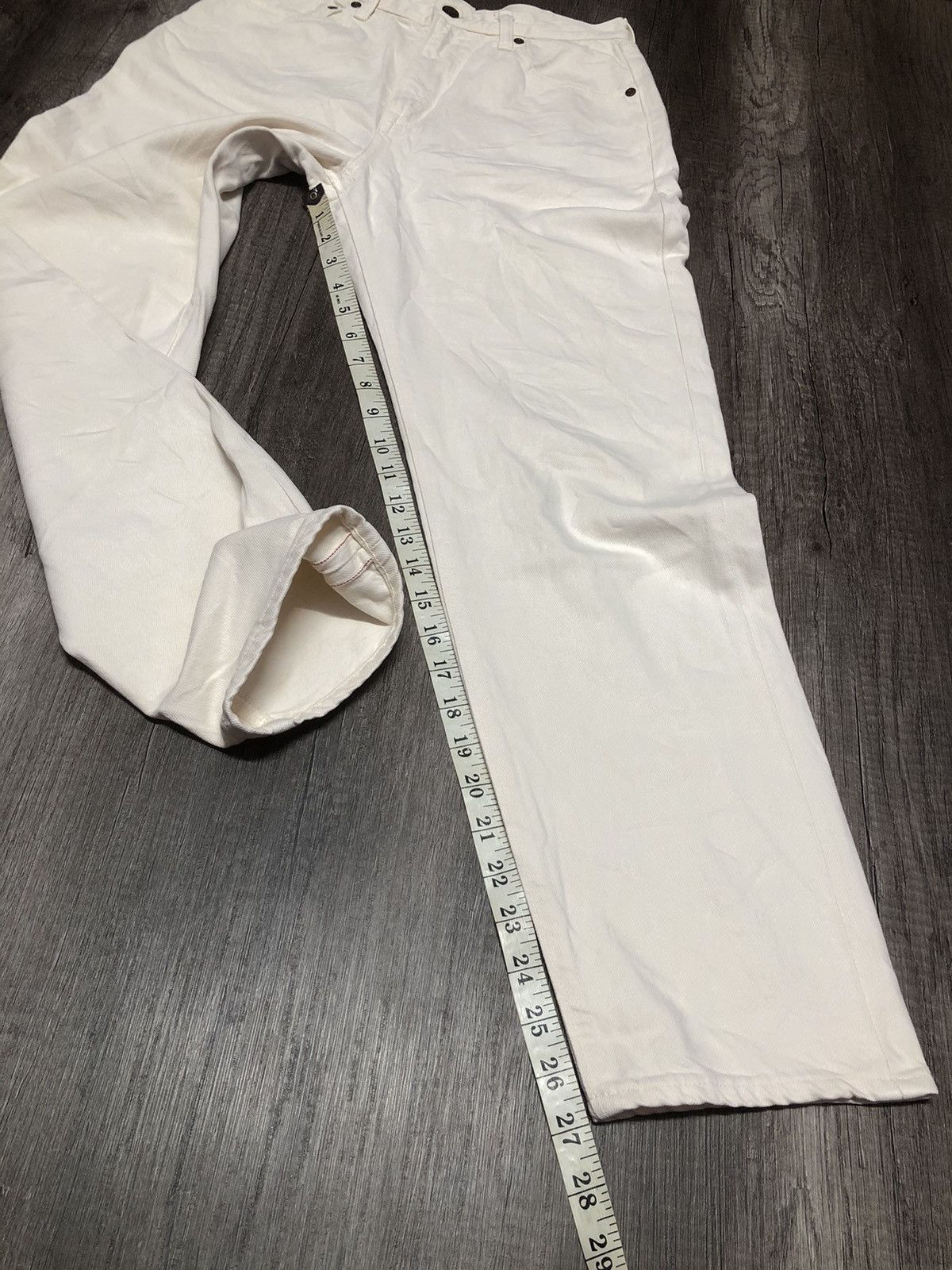 Big John Vintage Big John Adamet Rope Selvedge Jeans Size US 27 - 22 Thumbnail