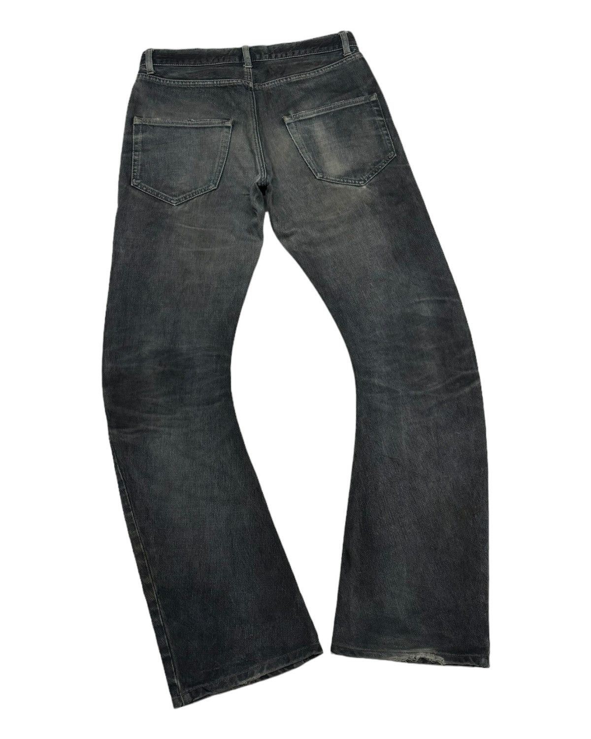 Attachment 🔥ISAMU KATAYAMA BACKLASH CURVE FLARED JEANS Size US 30 / EU 46 - 4 Thumbnail