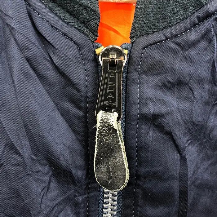 Alpha Industries Vtg 90’ ALPHA INDUSTRIES USAF Type MA-1 Flight Jacket Size US XL / EU 56 / 4 - 7 Thumbnail
