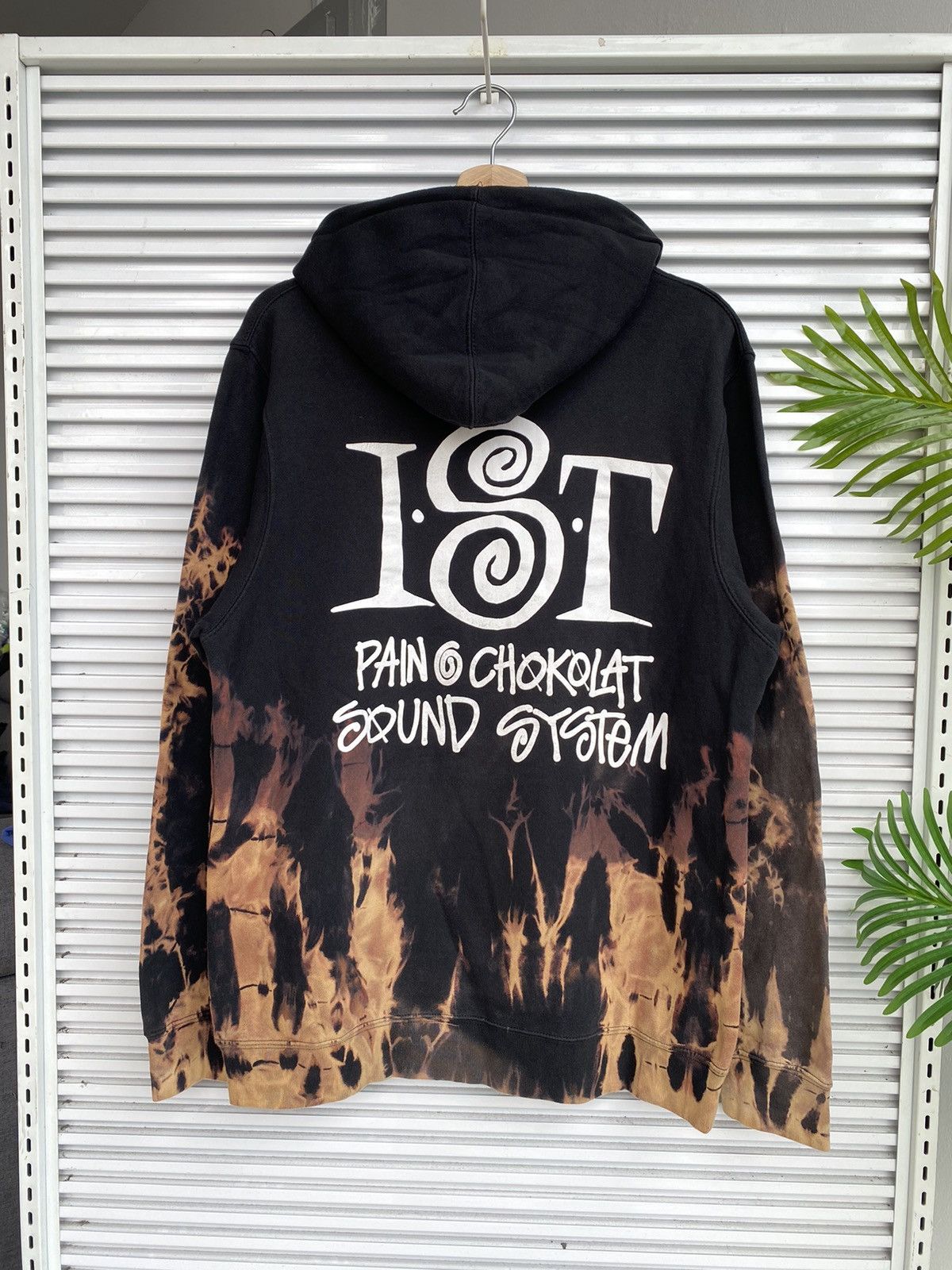 Stussy × Vintage XX Stussy Lion Rasta Flamed Hoodies / Travis Scott Size US L / EU 52-54 / 3 - 9 Thumbnail