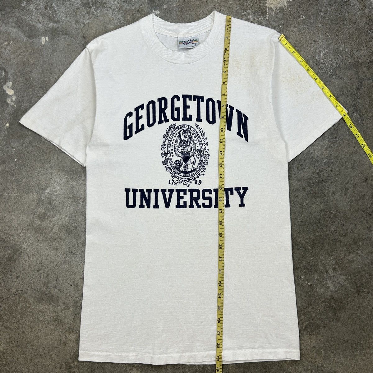Vintage 1980-90s Georgetown University Size US S / EU 44-46 / 1 - 9 Thumbnail