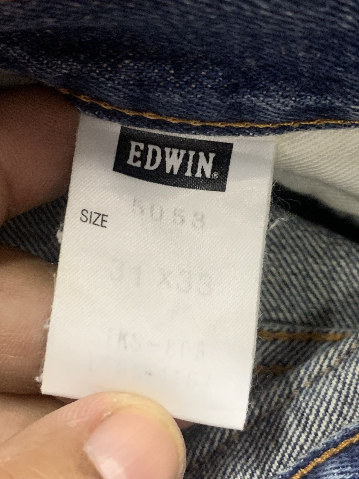 Edwin Edwin 505XX Selvedge Jeans Vintage Japanese Denim Straight. Size US 30 / EU 46 - 8 Thumbnail