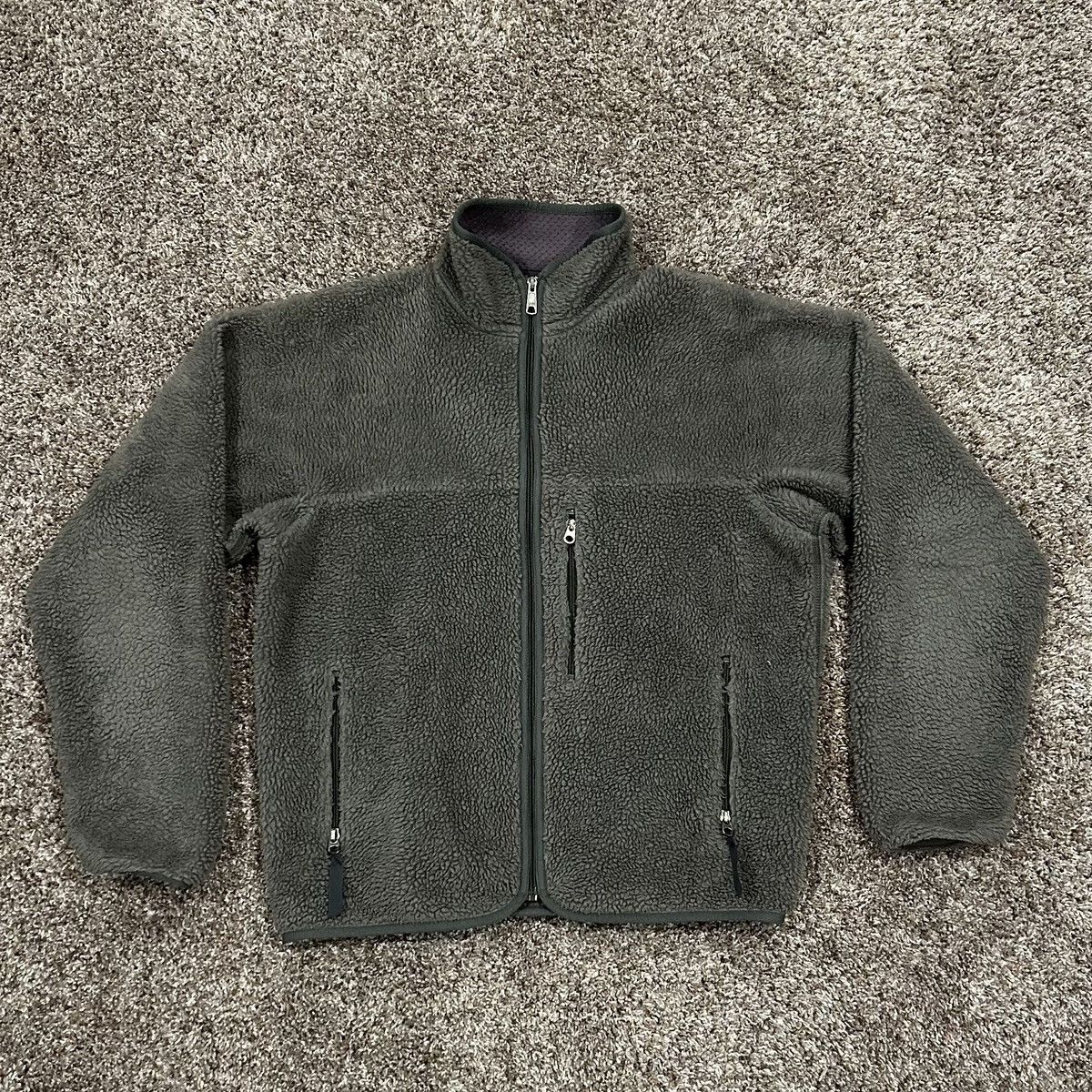 Patagonia Vintage Patagonia Retro X Deep Pile Sage Green FA99 Sz M Size US M / EU 48-50 / 2 - 1 Thumbnail