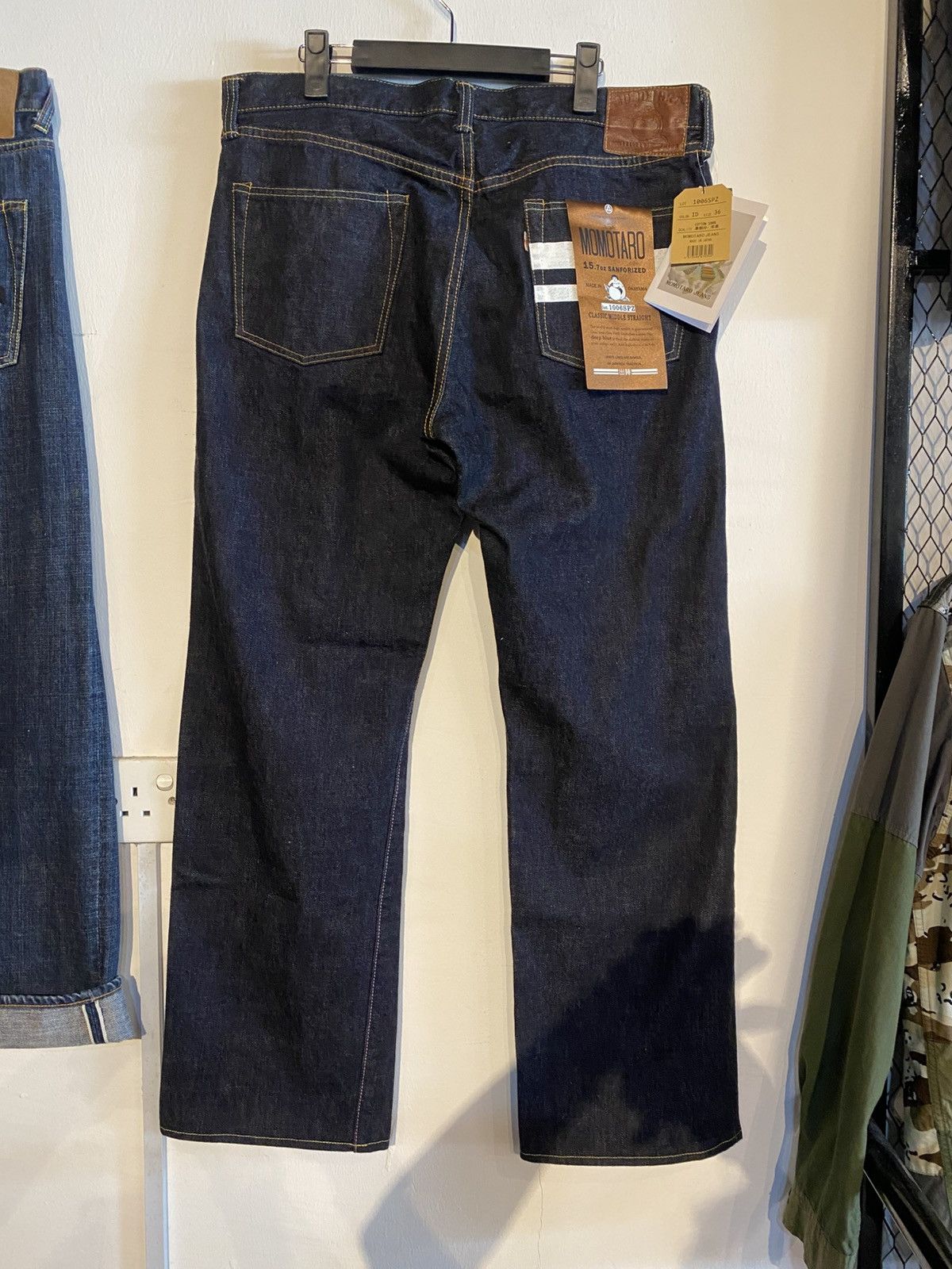 Momotaro Jeans Momotaro 1006SPZ 15.7oz Sanforized Selvedge Denim Size US 37 - 8 Thumbnail
