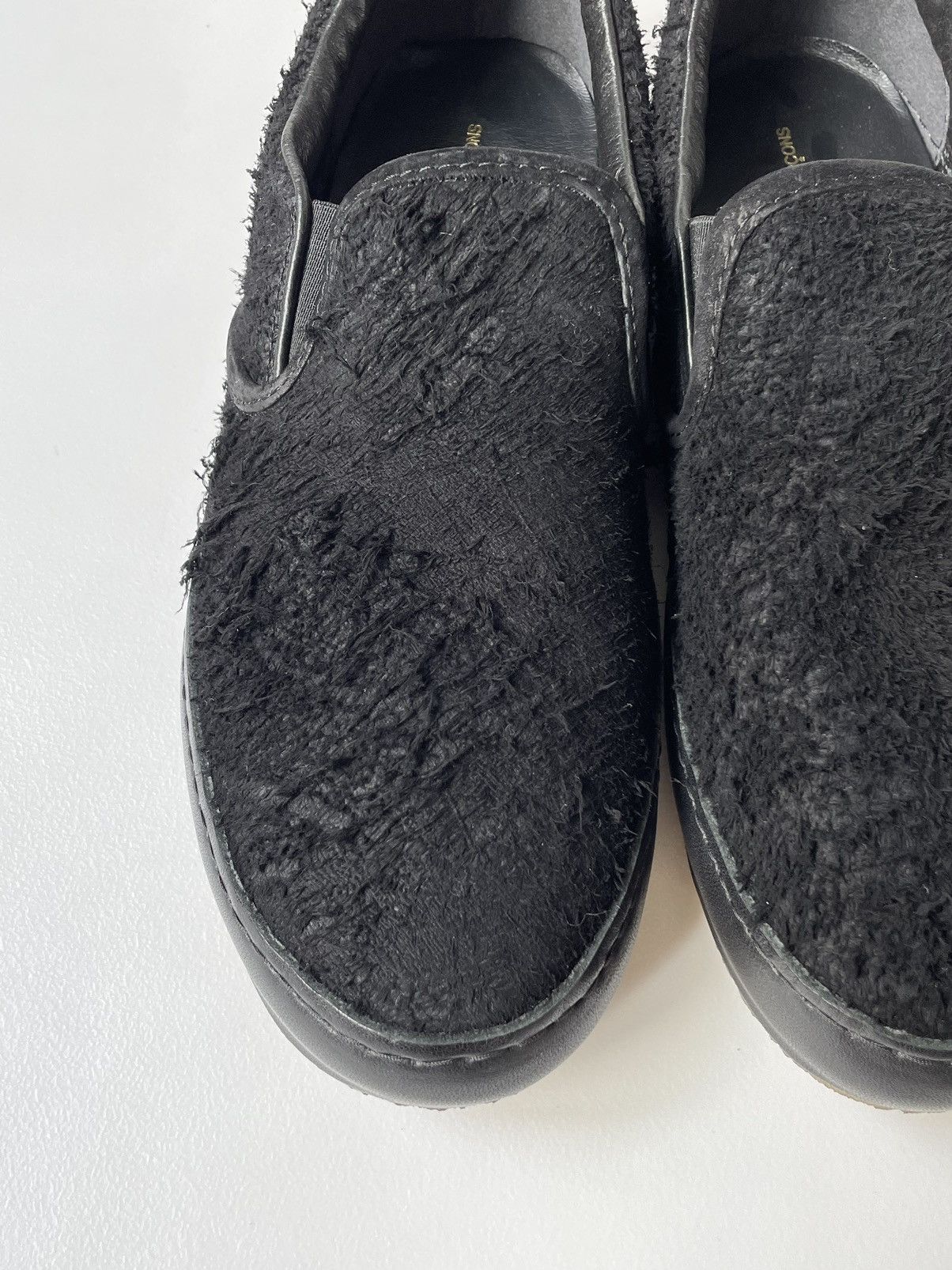 Comme des Garcons Distressed Suede Slip On ‘Skate' Sneakers Size US 8 / EU 41 - 10 Thumbnail