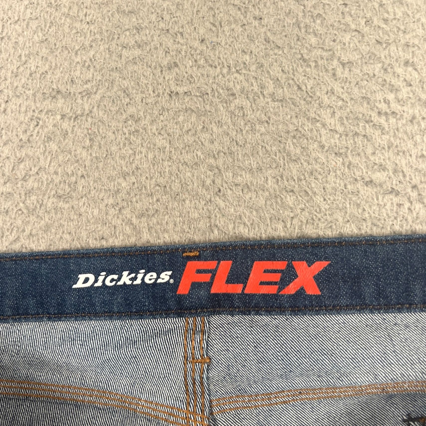 Dickies VINTAGE Dickies Jeans Men 42x30 Relaxed Fit Straight Leg Cargo Carpenter Workwear Blue 90s Mens Size US 42 / EU 58 - 5 Thumbnail