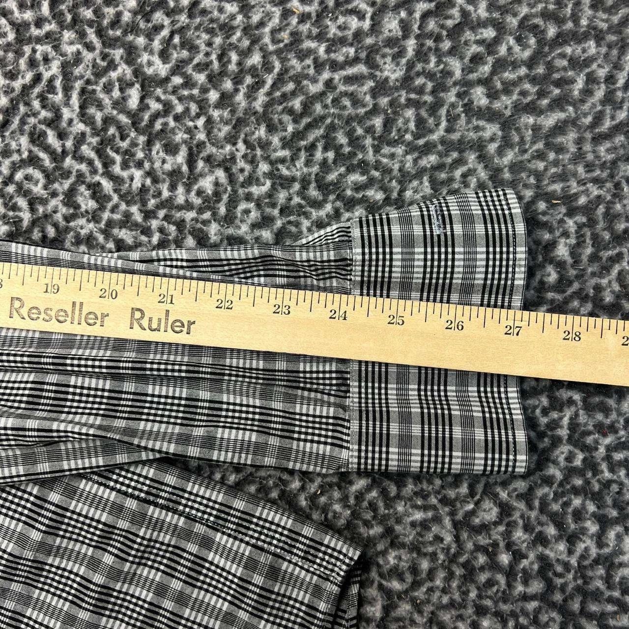 Michael Kors Michael Kors Button Up Shirt 15 1/2 36/37 M Plaid Collared Size US M / EU 48-50 / 2 - 7 Thumbnail