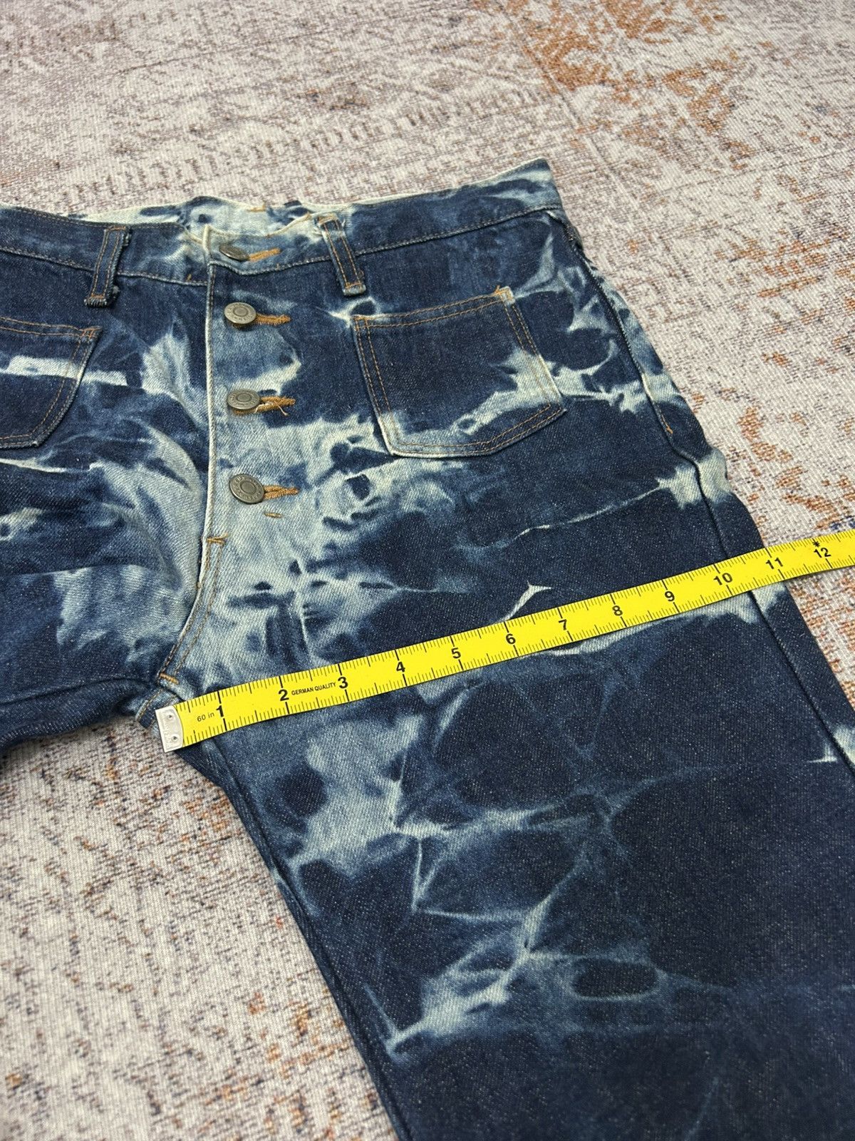 Wrangler Vintage Wrangler Acid Wash Flare Jeans Size US 30 / EU 46 - 15 Thumbnail