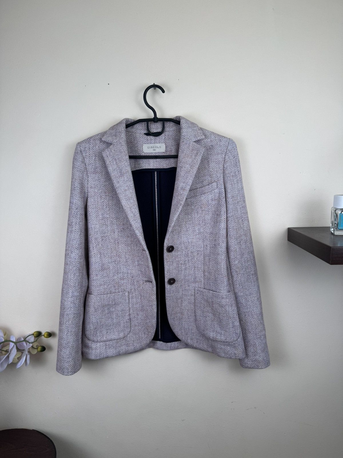 Circolo 1901 Circolo 1901 Women Blazer Pink XS Luxury Italy Designer Size XS / US 0-2 / IT 36-38 - 14 Thumbnail