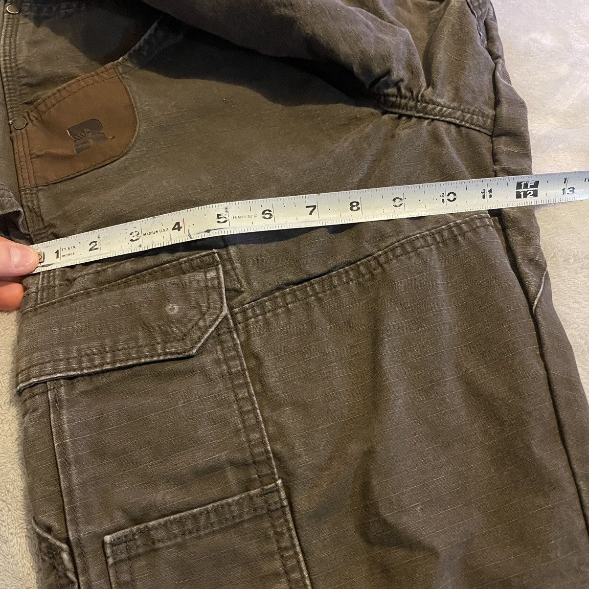 Wrangler Wrangler Riggs Cargo Workwear Pants Men 30x32 Brown Utility Size US 30 / EU 46 - 10 Thumbnail