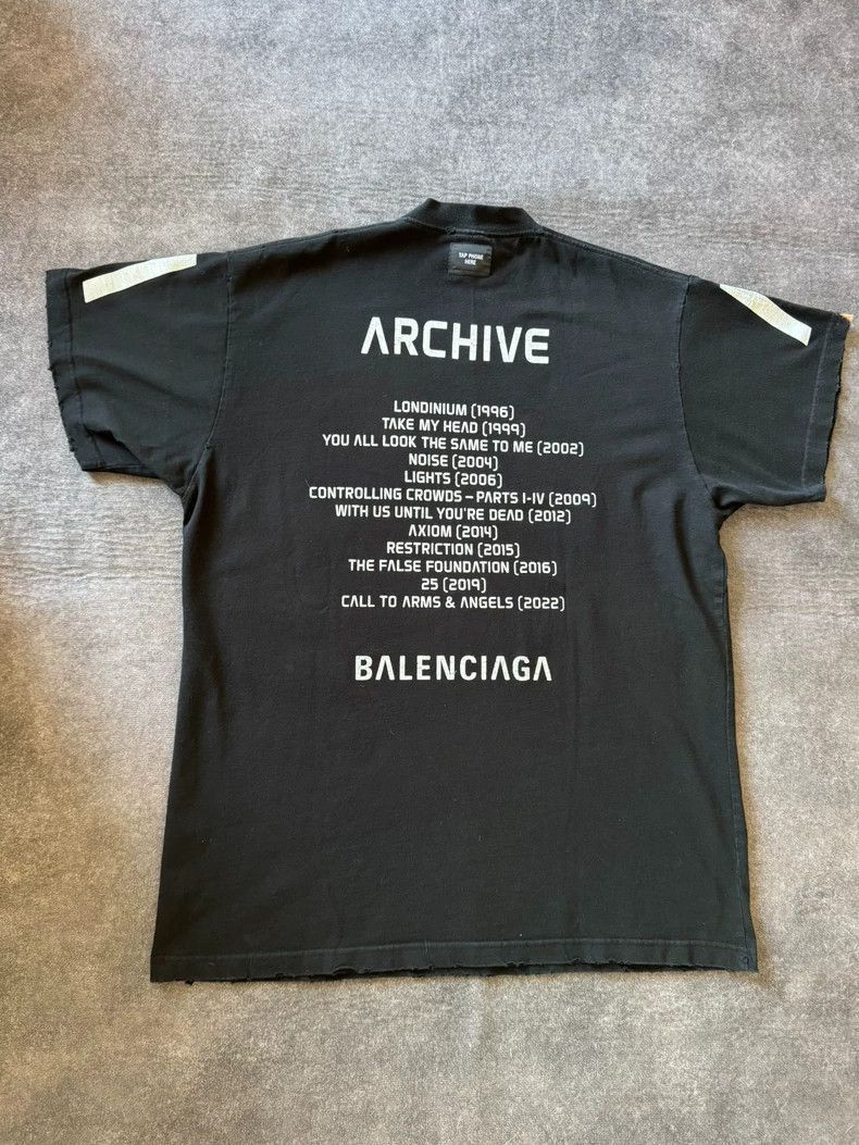 Balenciaga Balenciaga Apple Music Limited Edition TShirt-2505 Size US M / EU 48-50 / 2 - 2 Thumbnail