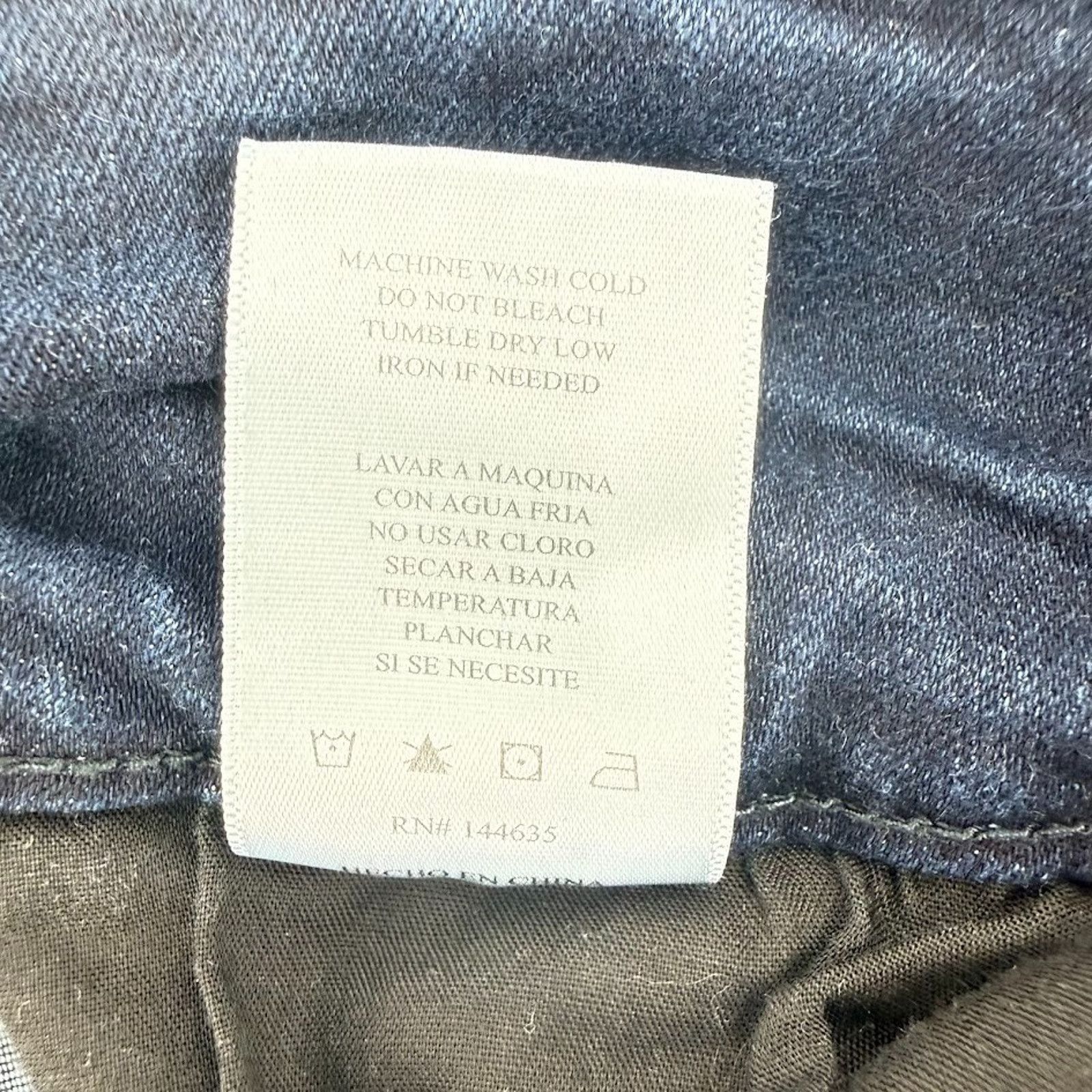 & Other Stories KanCan Womens Jeans 11/29 High Rise Skinny Button Fly Size 29" - 5 Thumbnail