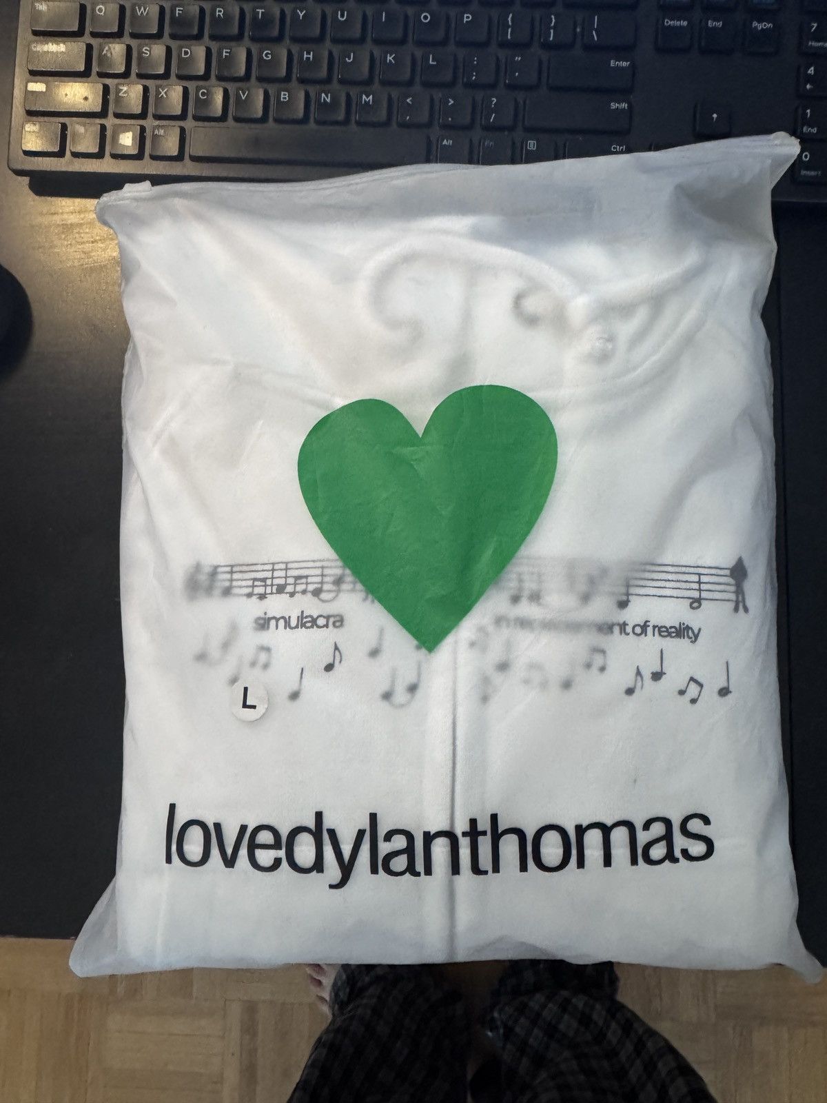 Other Love Dylan Thomas Mannequin Hoodie Size Large Size US L / EU 52-54 / 3 - 7 Thumbnail