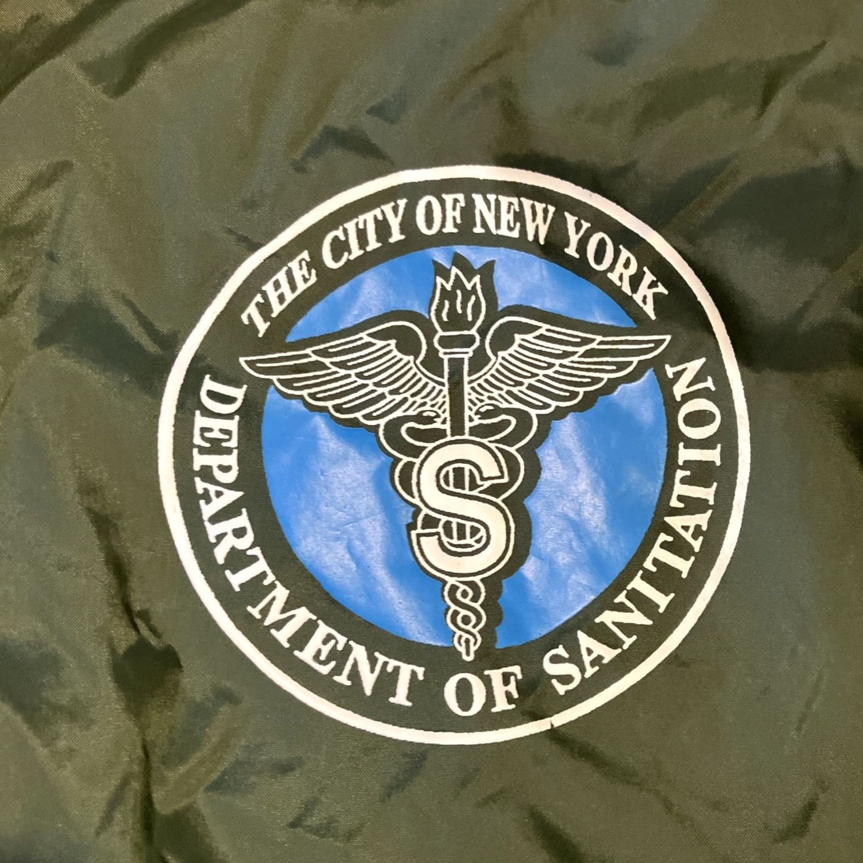 Vintage VINTAGE DSNY WTC EMERGENCY RESPONSE DIVISION 9/11 New York Sanitation Jacket - 2XL Green Coaches Jacket Men Size US XXL / EU 58 / 5 - 2 Thumbnail