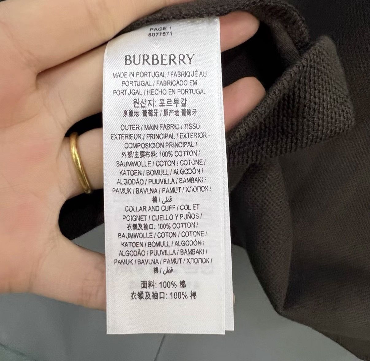 Burberry Burberry Equestrian Knight Long-sleeve Polo Shirt J41 Size US L / EU 52-54 / 3 - 3 Thumbnail