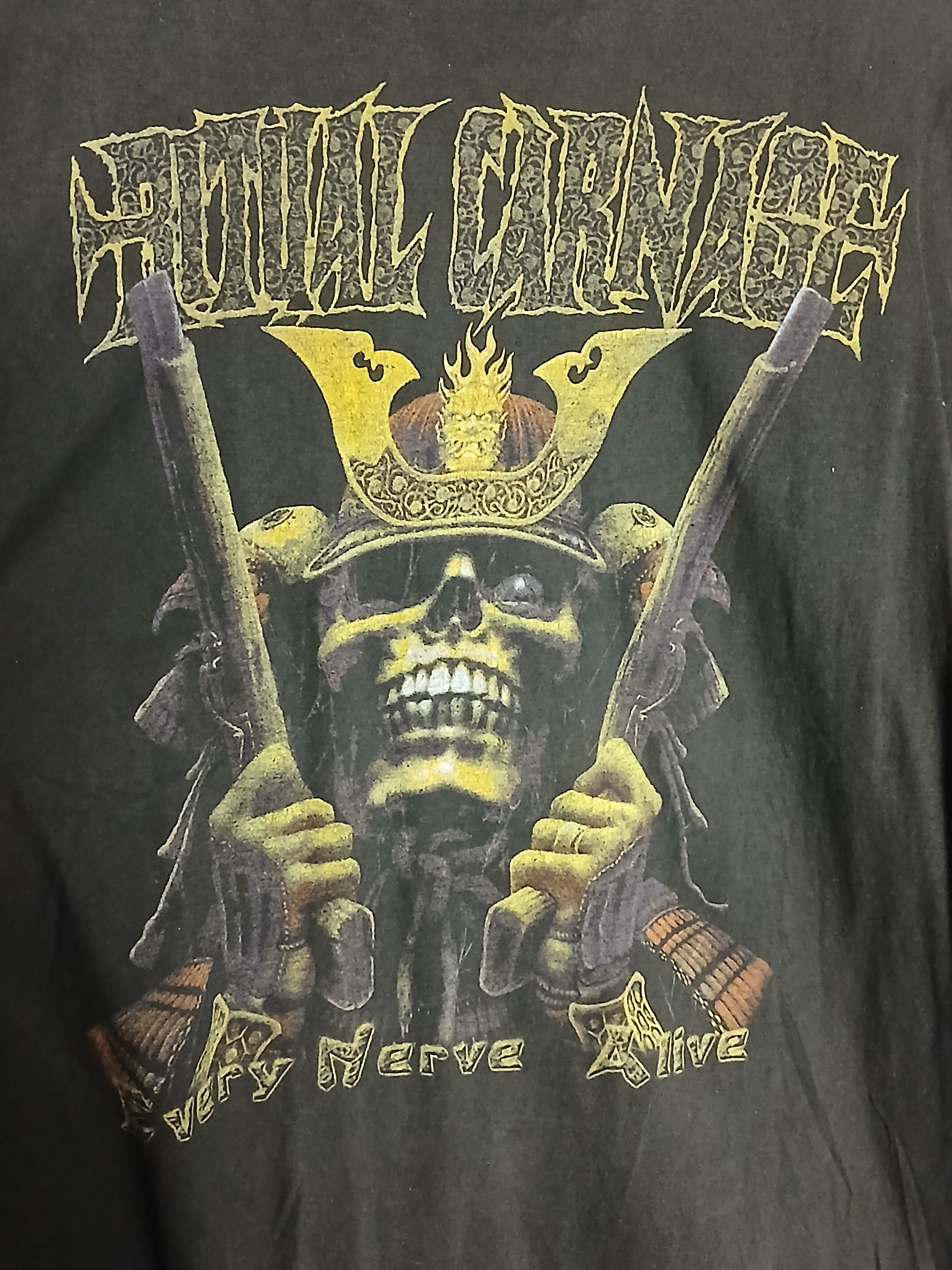 Band Tees × Vintage Vintage Ritual Carnage Every Nerve Alive T-Shirt Size US XL / EU 56 / 4 - 3 Thumbnail