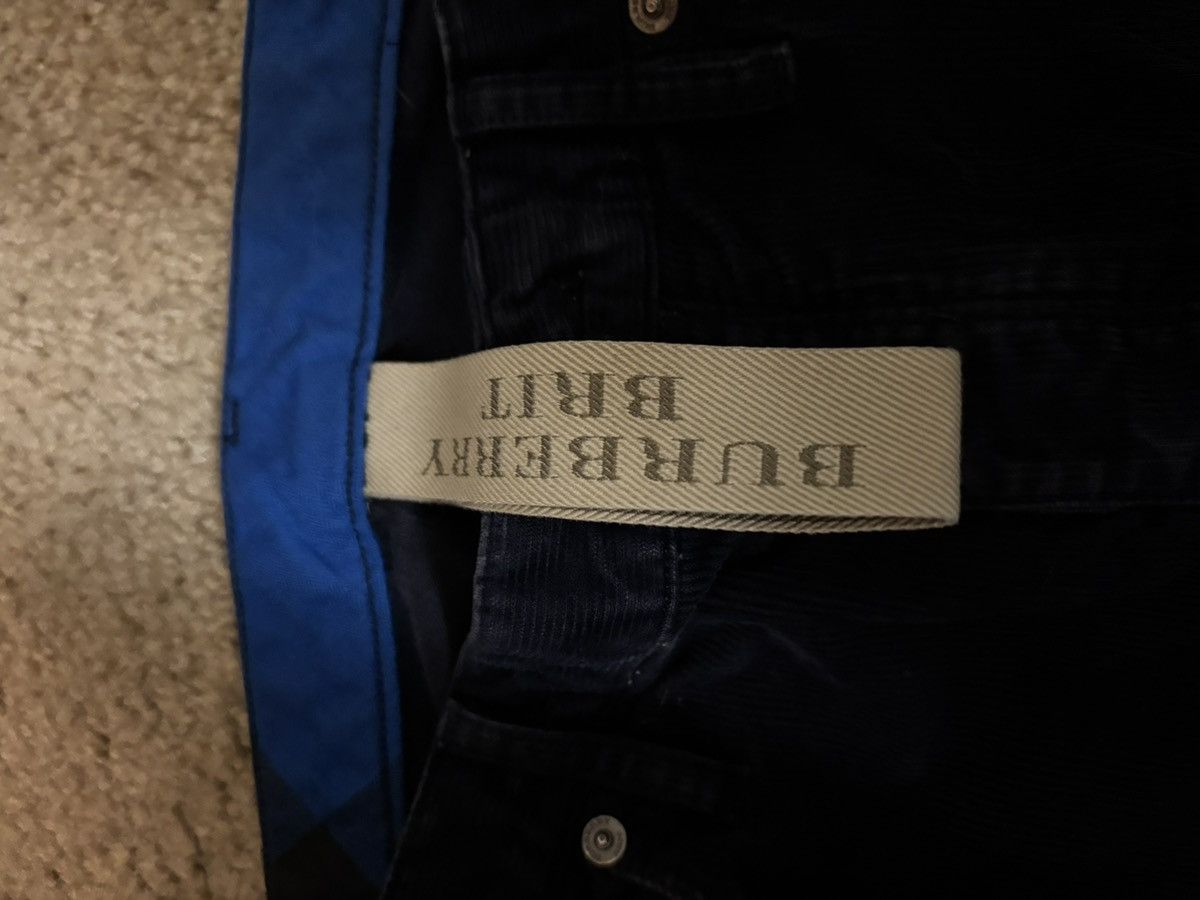 Burberry Burberry Navy Corduroy Pants Size US 31 - 3 Thumbnail