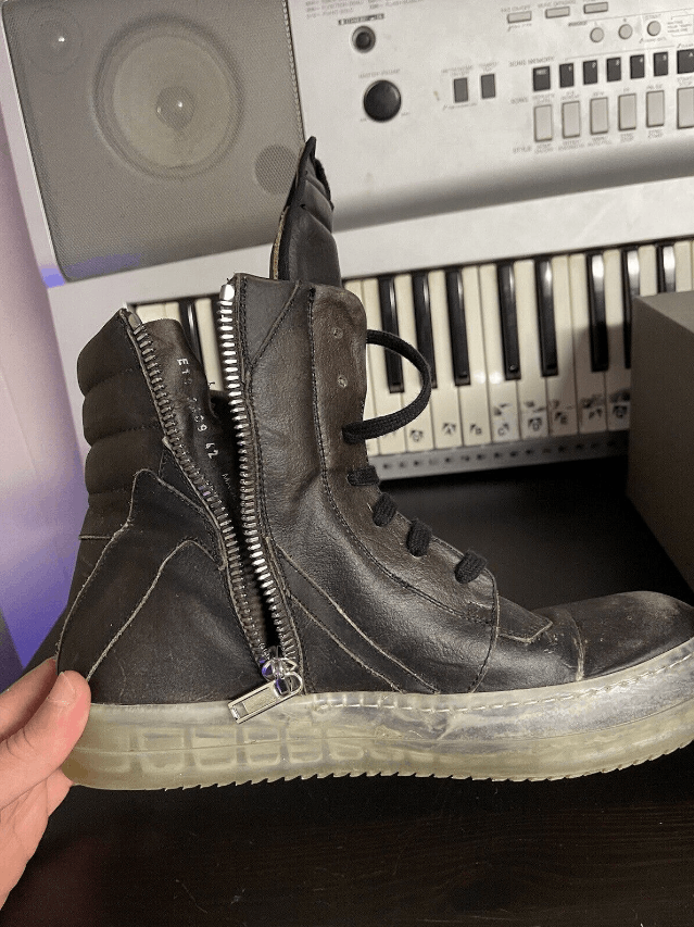 Rick Owens rick owens ss19 geobasket bluejay Size US 9 / EU 42 - 11 Thumbnail