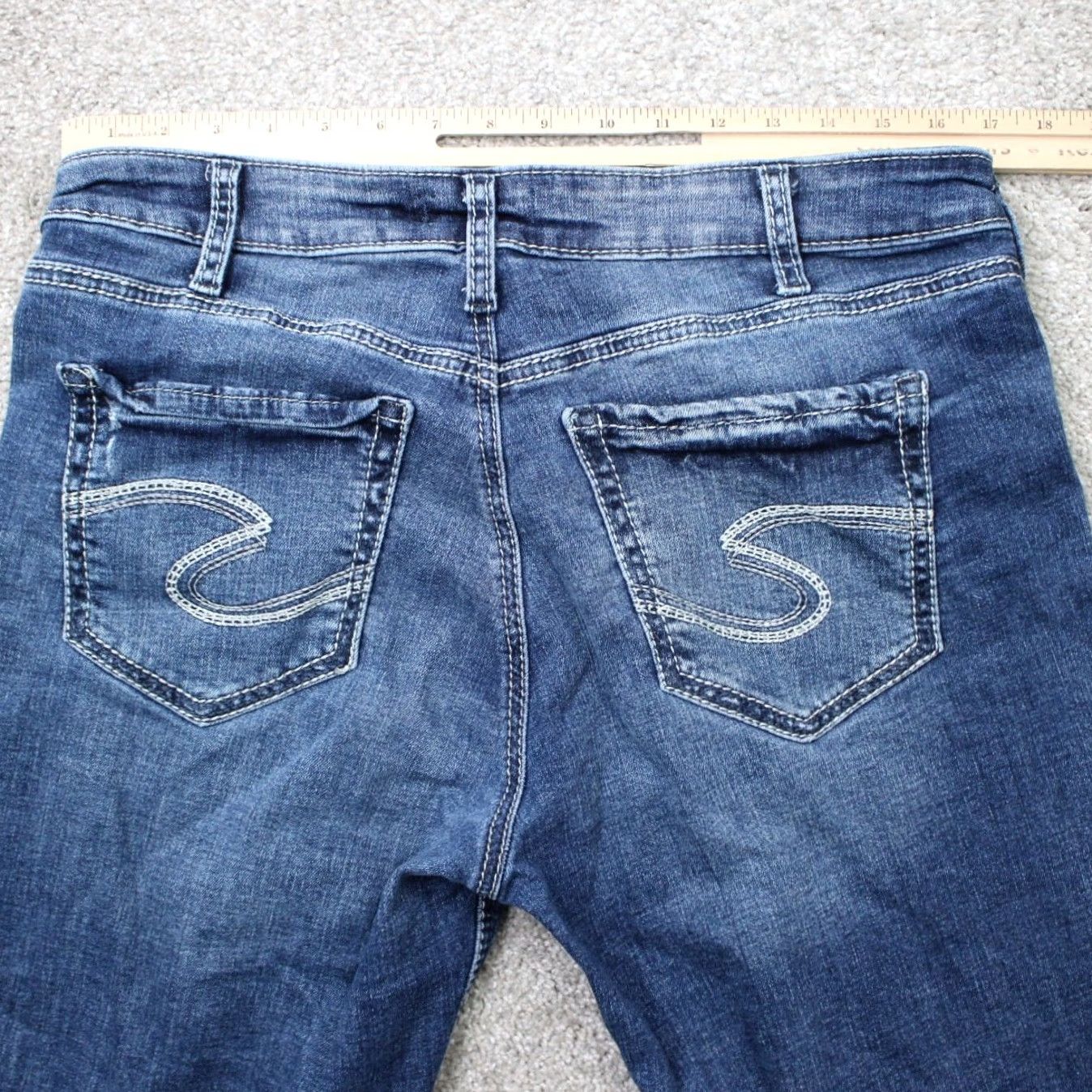 Silver Jeans Co. Silver Jeans Suki Blue Jeans 5-Pocket Skinny Stretch Denim Women's 34 x 29 Regular Size XS Size 24" / US 00 / IT 34 - 6 Thumbnail