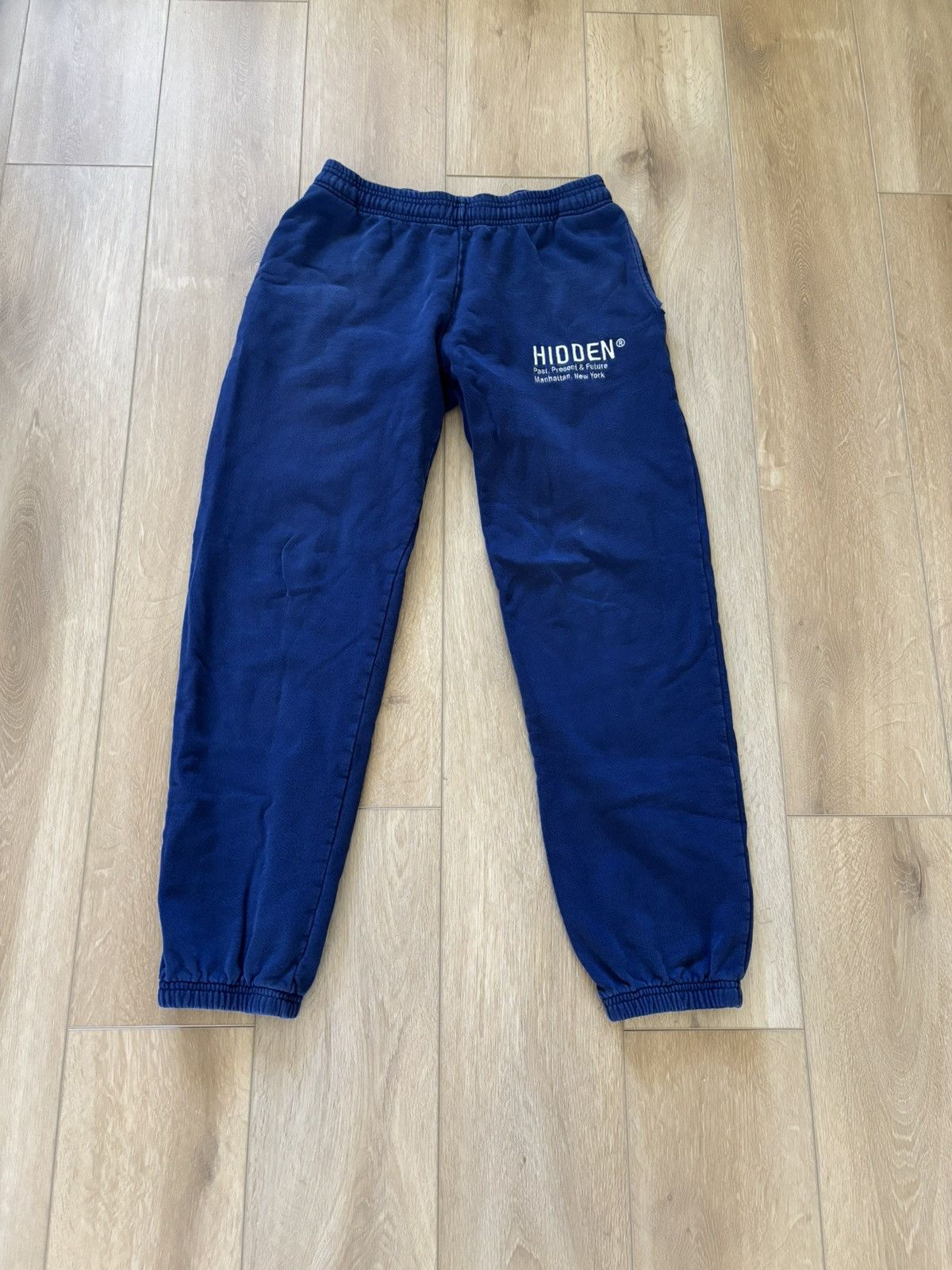 HIDDEN Hidden ny logo sweatpants navy Size US 32 / EU 48 - 1 Thumbnail