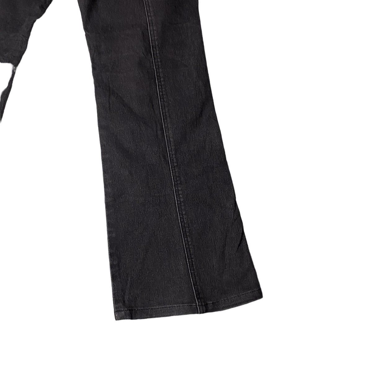 If Six Was Nine Flared Lowrise Washed Straight Cut Jeans Size US 28 / EU 44 - 11 Thumbnail