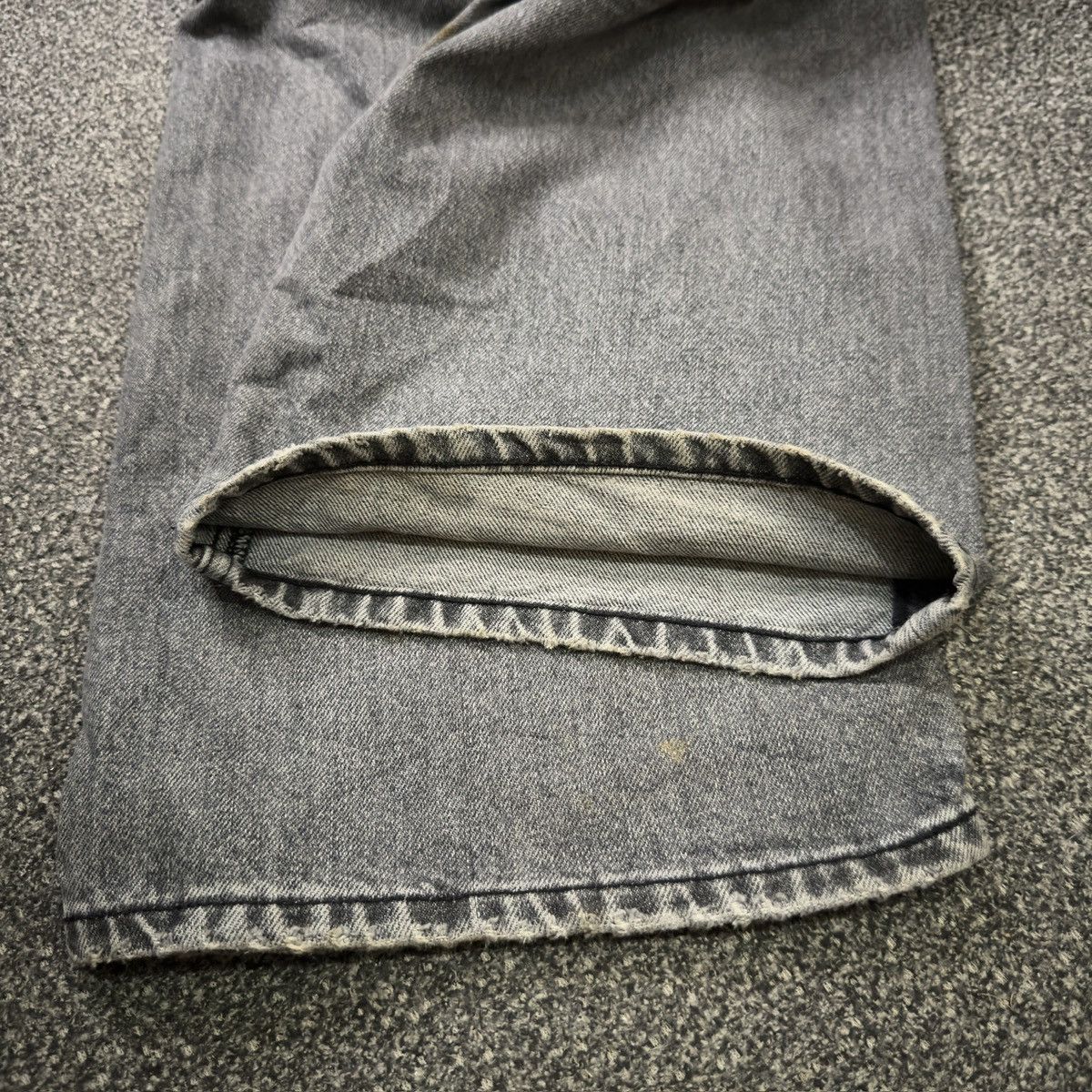 Japanese Brand Avant Garde Baggy Fatalism Black Wild Destroyed Wide Fit Size US 34 / EU 50 - 8 Thumbnail