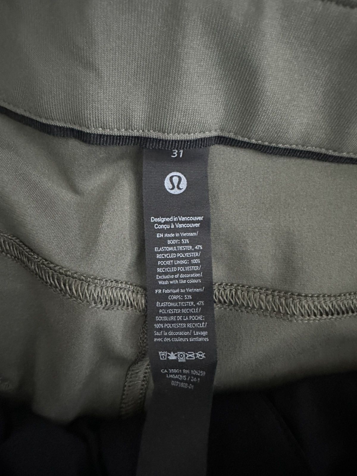 Lululemon Lulu lemon classic ABC pants Size US 31 - 3 Thumbnail