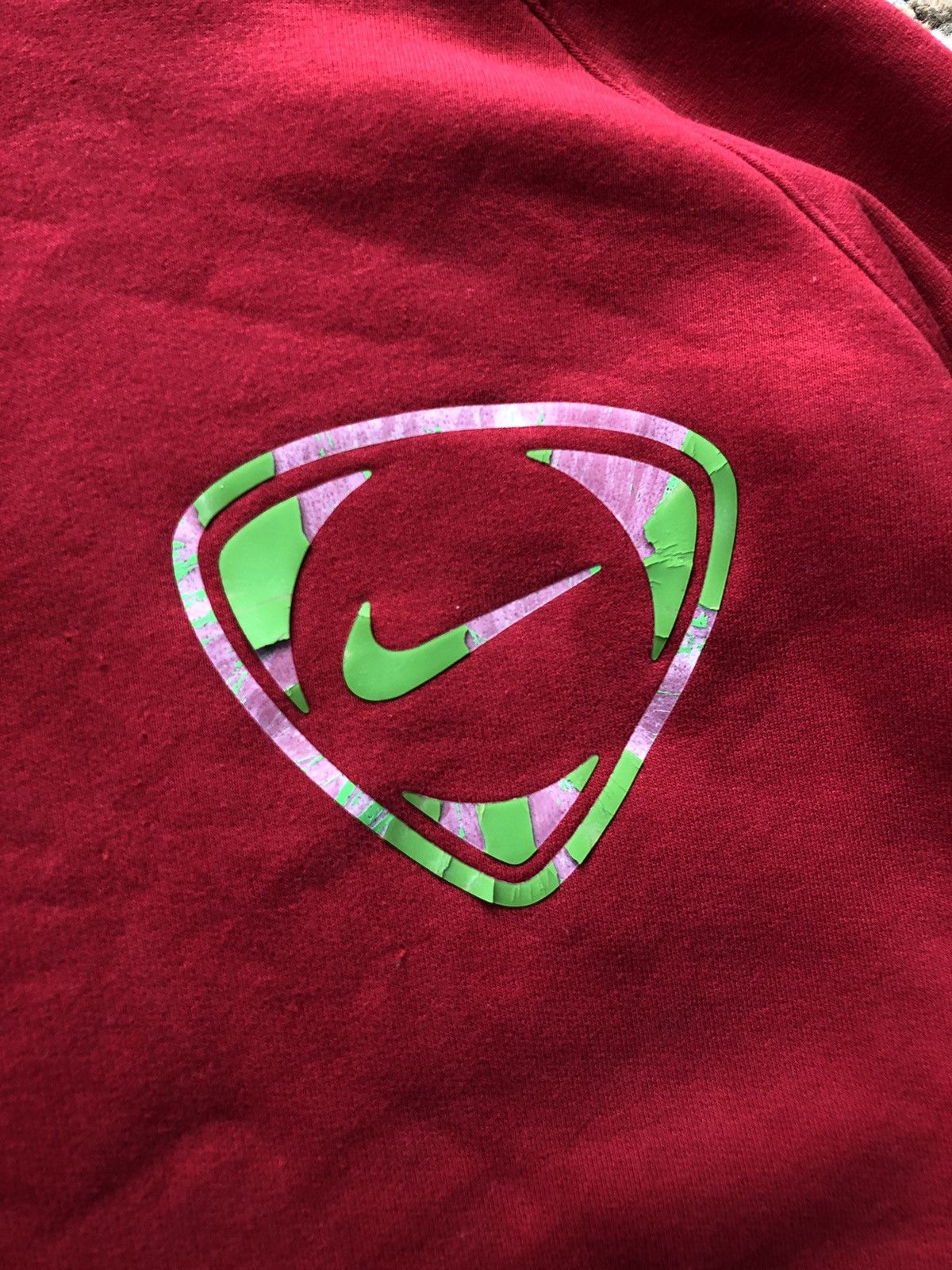 Nike × Vintage 🦀 NIKE TEAM RETRO HOODIE BIG SWOOSH LOGO Y2K 90’s Size US XL / EU 56 / 4 - 2 Thumbnail