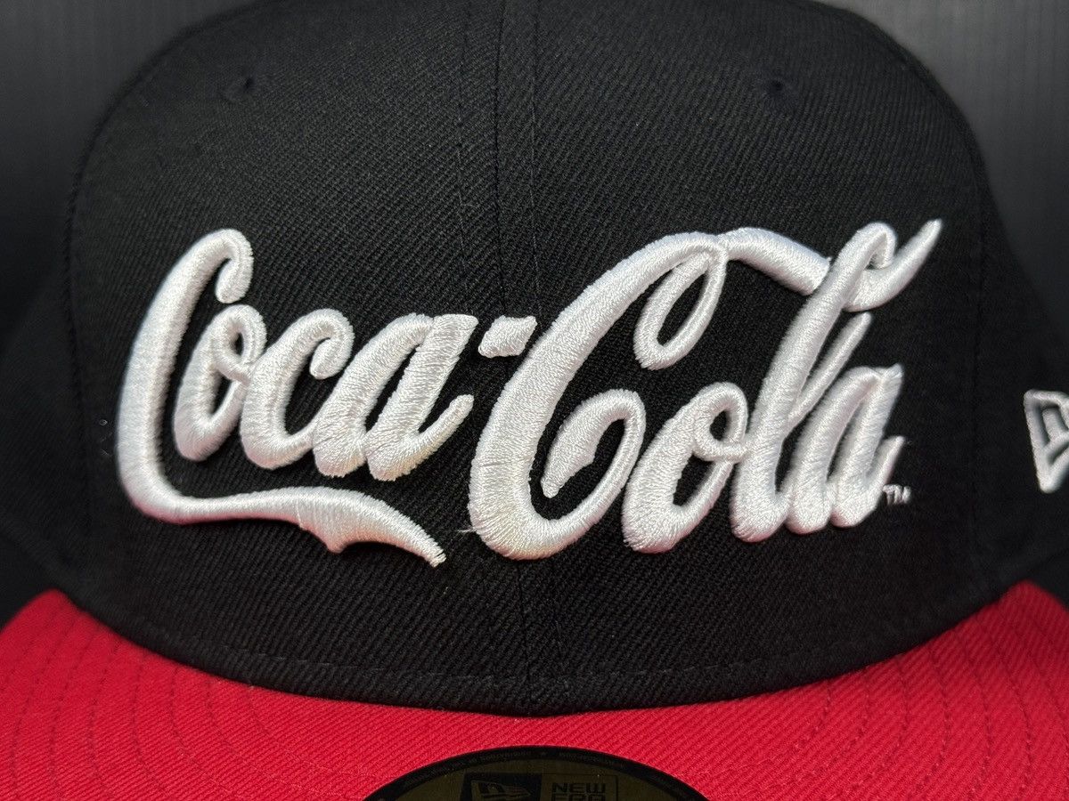 New Era COCA COLA X NEW ERA FITTED CAP 7 3/8 BLACK /RED Size ONE SIZE - 2 Thumbnail