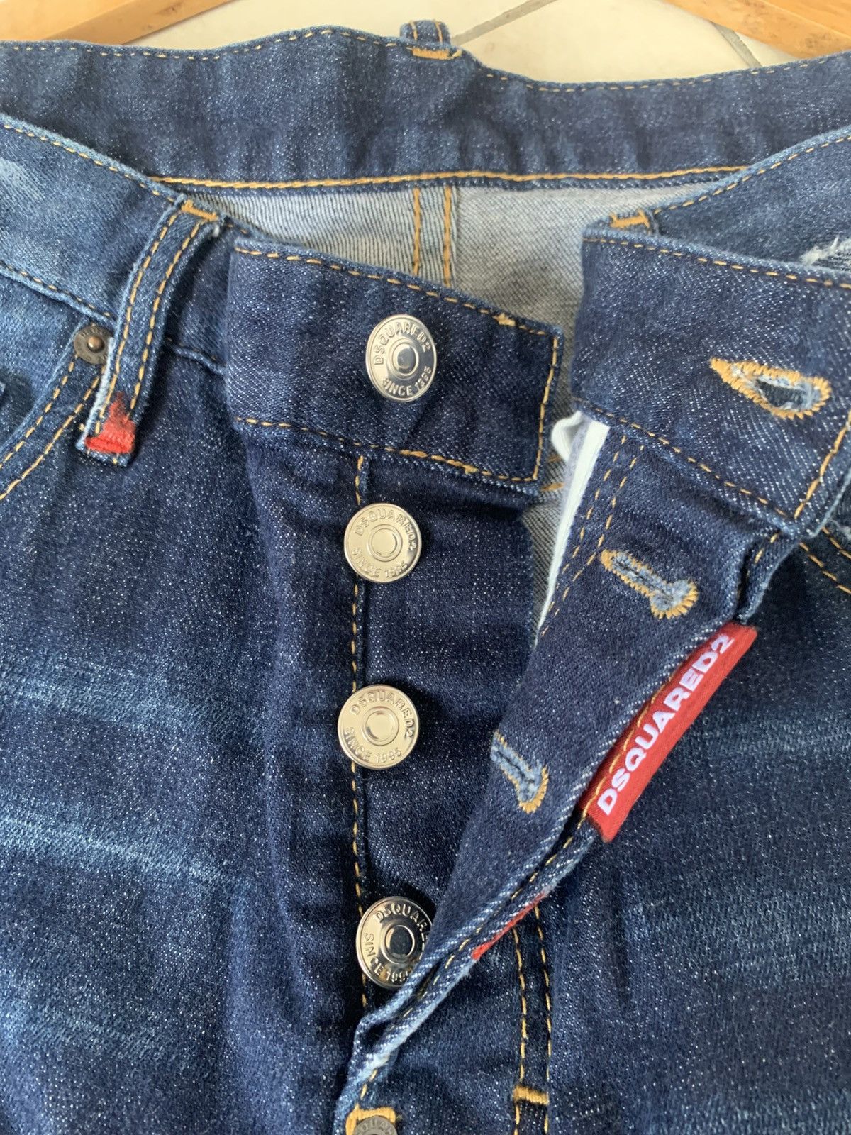 Dsquared2 Dsquared2 Distressed Jeans Size US 34 / EU 50 - 6 Thumbnail