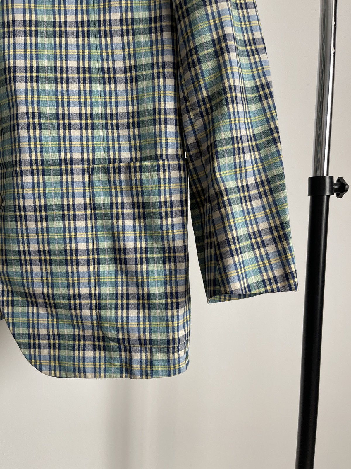 Vintage Vintage Nino Cerruti Plaid Blazer | Made in Italy L Size 42R - 3 Thumbnail