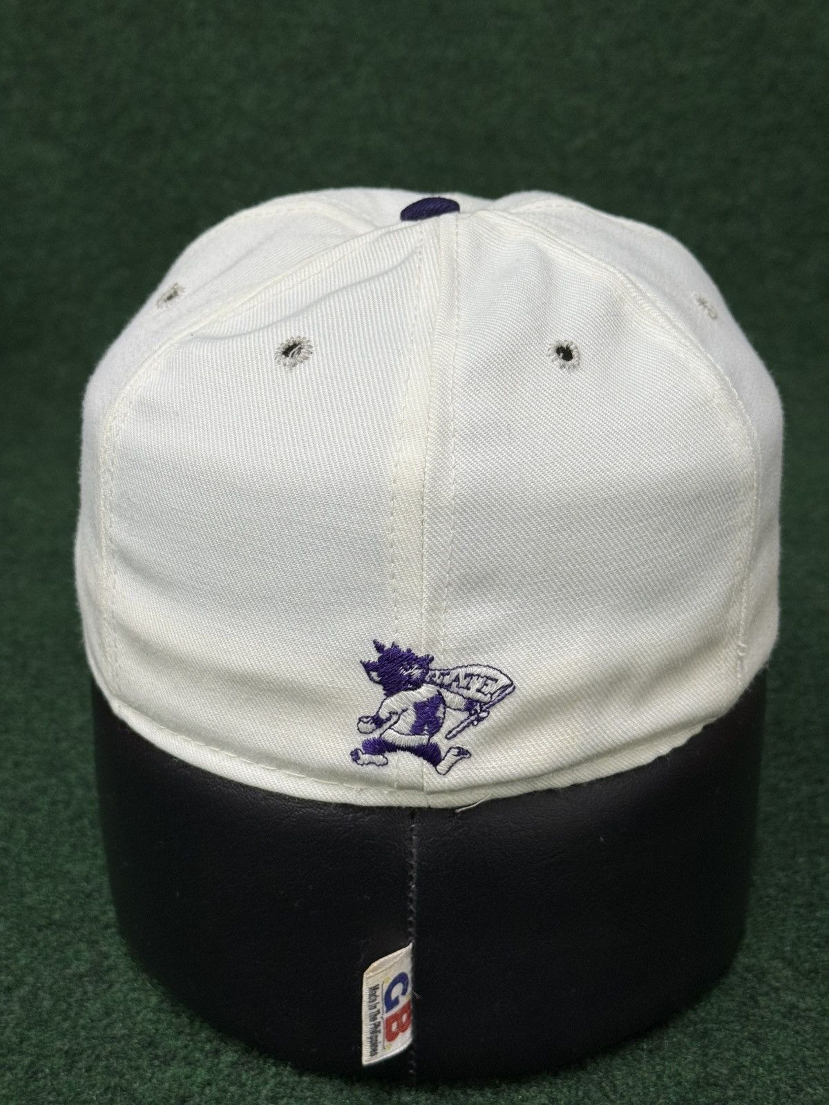 NCAA Vintage Kansas State University Wildcats Fitted Hat Size ONE SIZE - 2 Thumbnail