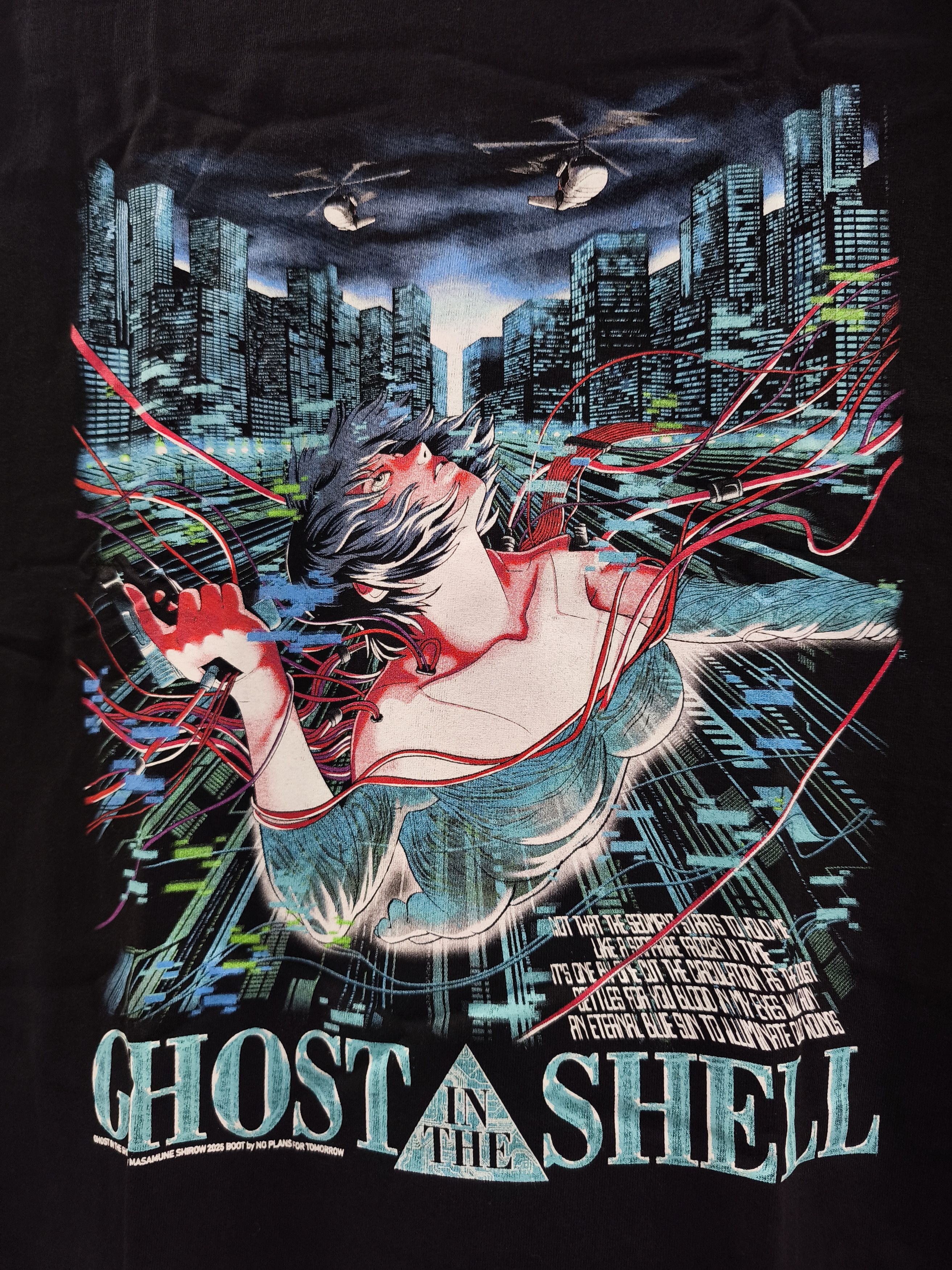 Anime Ghost In The Shell 1995 T-shirt Size US XL / EU 56 / 4 - 2 Thumbnail