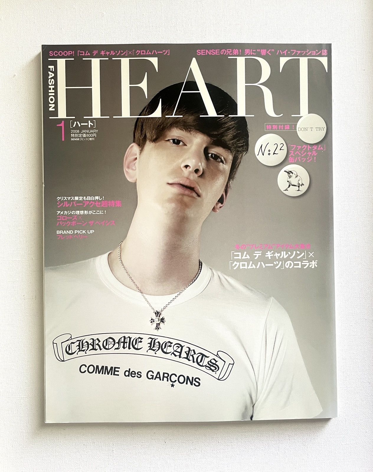 Comme des garçons Chrome Hearts fashion Magazine