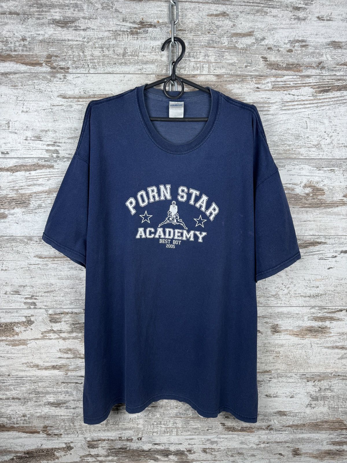 Vintage Mens Vintage Porn Star T-shirt academy best boy 2005 tee Size US XXL / EU 58 / 5 - 2 Thumbnail