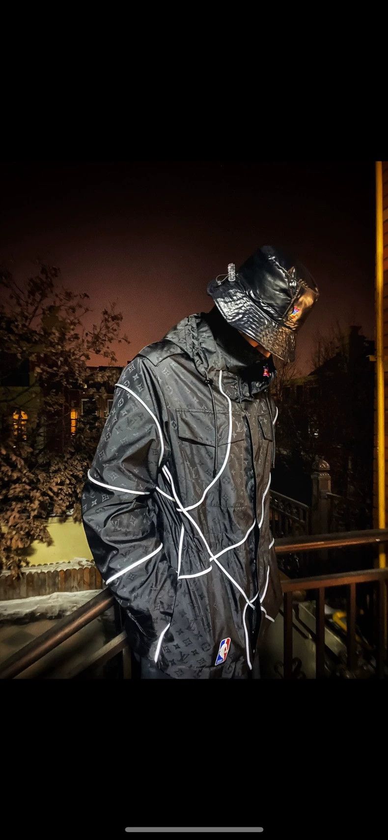 Louis Vuitton LOUIS VUITTON Stormtrooper jacket with dark stripes and ful Size US M / EU 48-50 / 2 - 7 Thumbnail