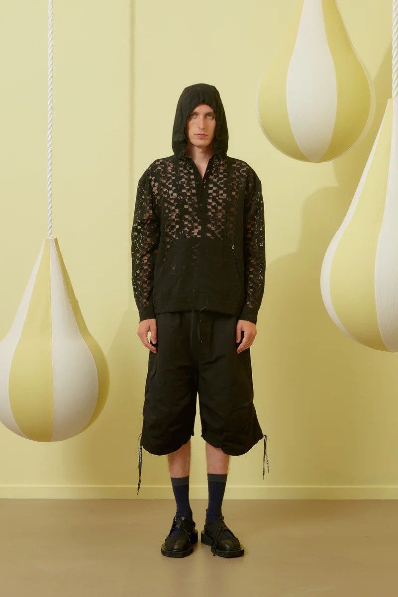 Henrik Vibskov !DS! SS24 Henrik Vibskov Booking Black Hoodie Shirt Size US S / EU 44-46 / 1 - 7 Thumbnail