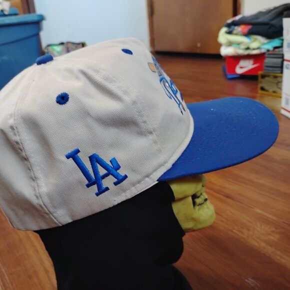New Era Vintage New Era Los Angeles Dodgers Snap Hat Cap Size ONE SIZE - 6 Thumbnail