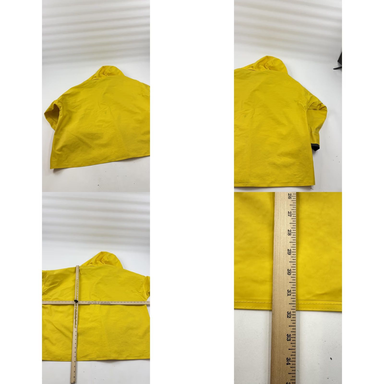 Carhartt Carhartt Jacket Mens Large Yellow Hooded PVC Raincoat Workwear Fishing Size US XXL / EU 58 / 5 - 9 Thumbnail