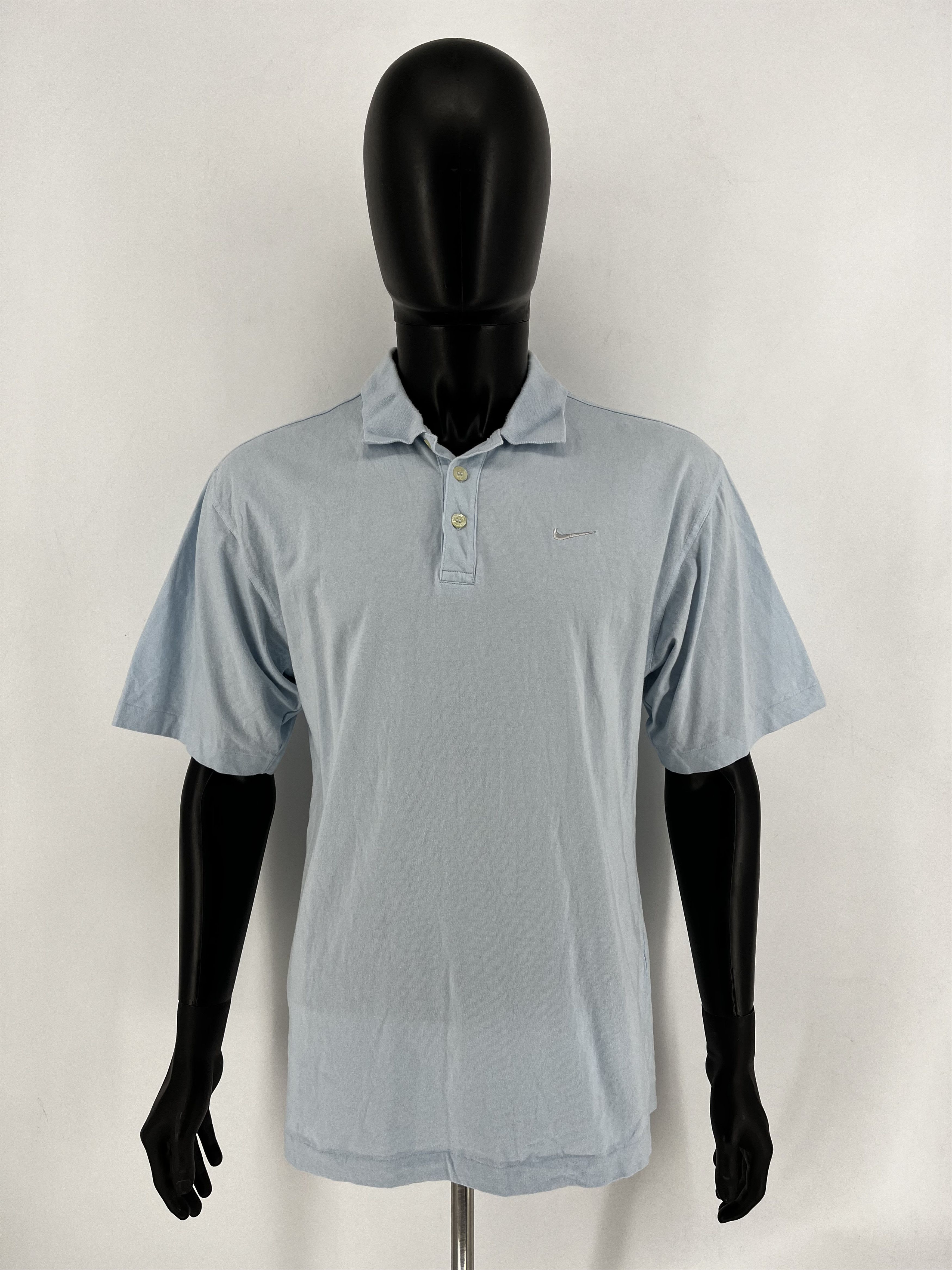 Nike Nike Men Solid Green Athletic Golf Short Sleeve Polo Shirt Size US M / EU 48-50 / 2 - 1 Thumbnail