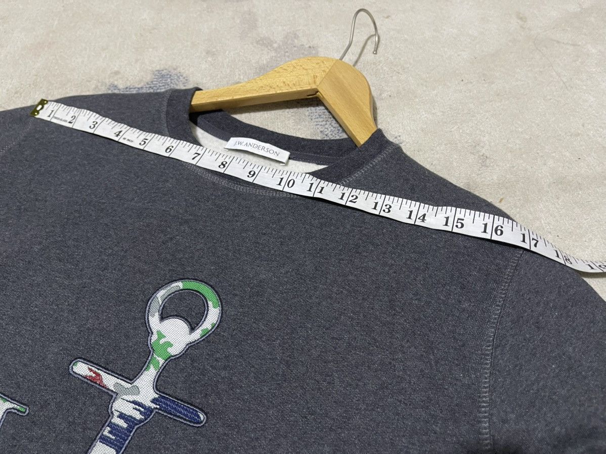 JW Anderson JW Anderson Mens Jacquard Embroidered Logo Sweatshirt Medium Size US M / EU 48-50 / 2 - 11 Thumbnail
