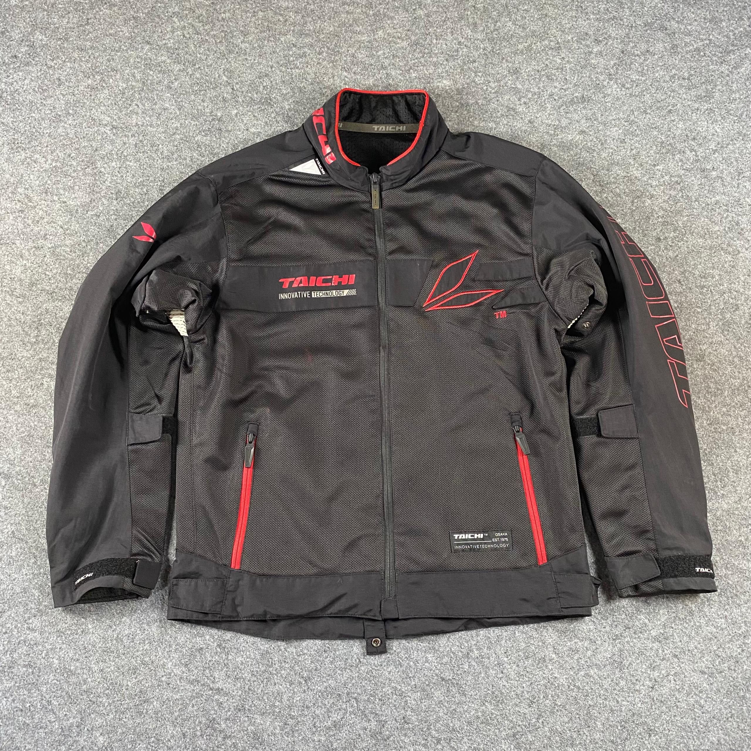 Japanese Brand Vintage Taichi Motorcycles Racing Jacket Size US L / EU 52-54 / 3 - 3 Thumbnail