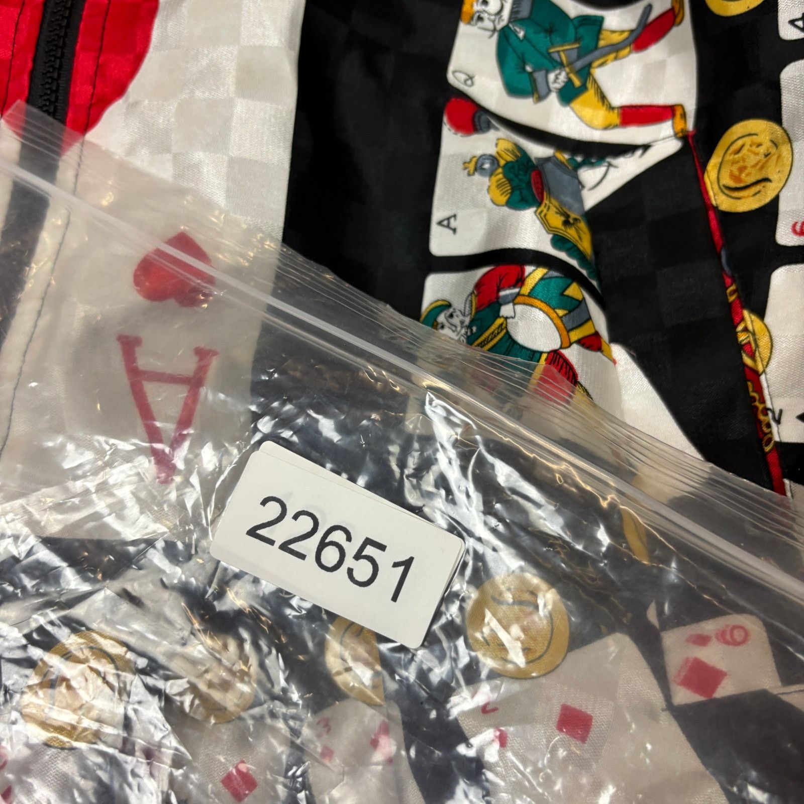 Vintage Vintage 80s Rainbow Collection Jacket Cards & Coins Poker L Size US L / EU 52-54 / 3 - 11 Thumbnail