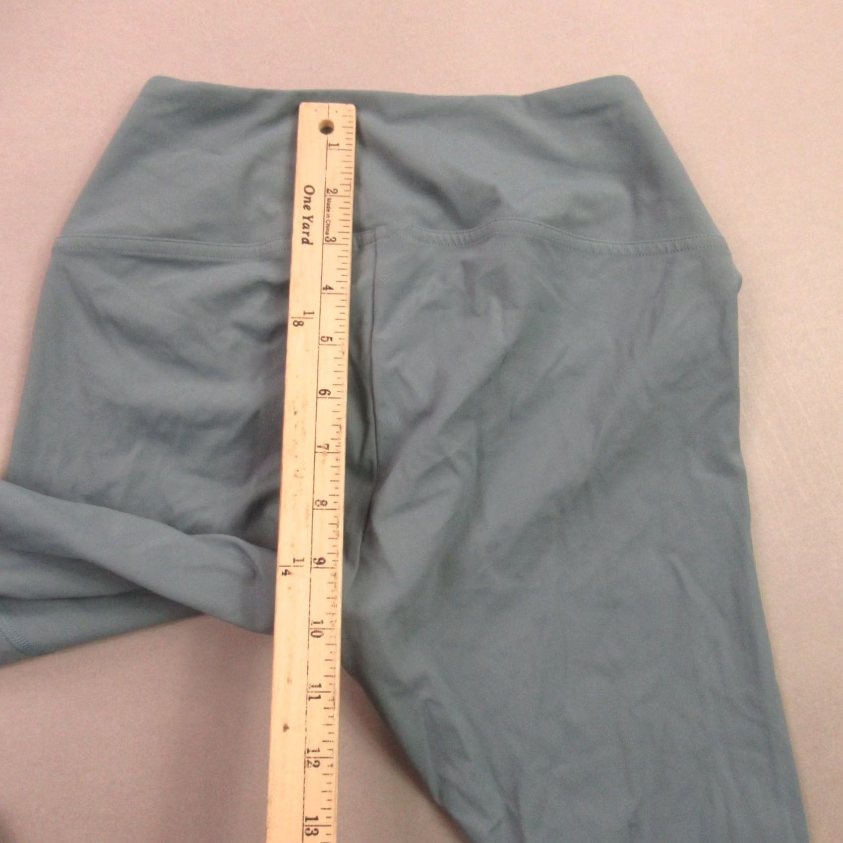 Gymshark Gymshark Leggings Small Blue Straight Leg Stretch Gym Lightweight Womens Size 28" / US 6 / IT 42 - 7 Thumbnail